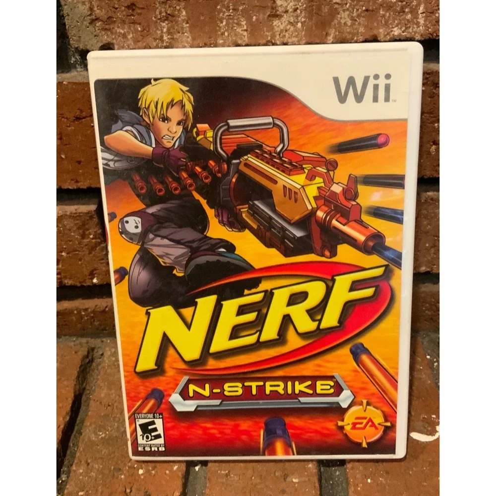 NERF N-Strike Nintendo Wii Video Game 2008 EA
